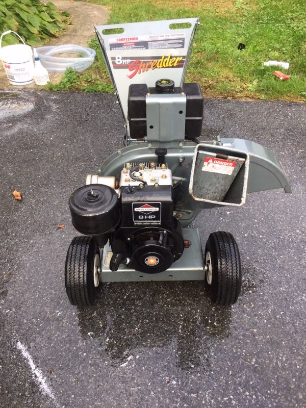 Craftsman 8HP Wood Chipper (Tools 