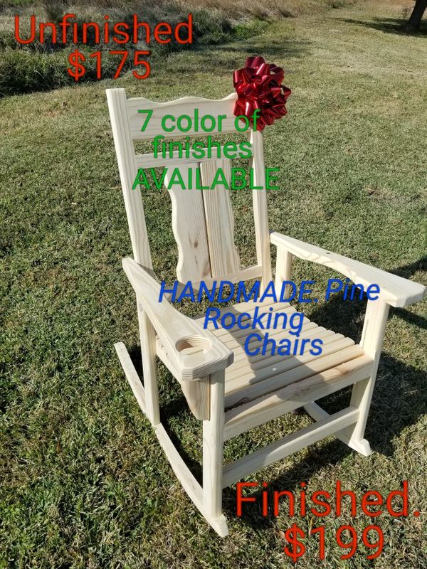 Heavy Duty Solid Wood Pine Rocking Chair Heavy Duty Solid Wood Pine Rocking Chair