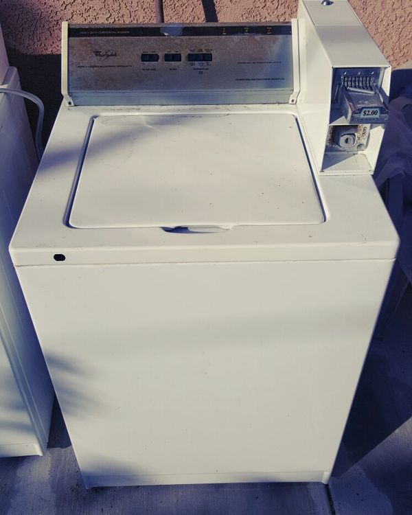 Whirlpool heavy duty commercial washer manual