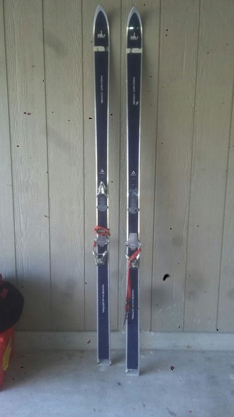 1960'S FISCHER ALUMINUM RSL STEEL VINTAGE SKIS (Sports & Outdoors) in ...