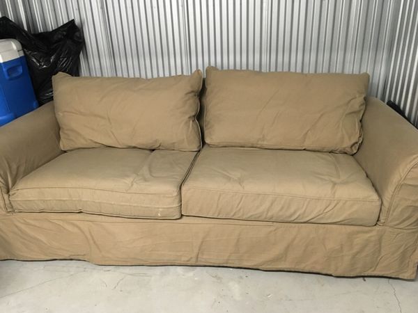 pottery barn pull out sofa bed