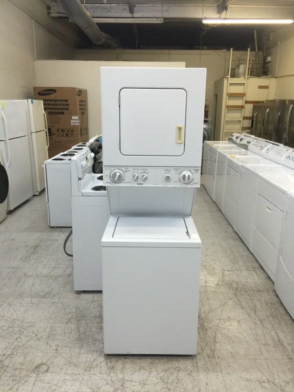 Kenmore 24" Washer and Electric Dryer Stacked Set (Laundry Center