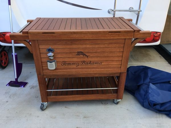 Tommy Bahama Wood Outdoor Cooler (Sports & Outdoors) in Hemet, CA