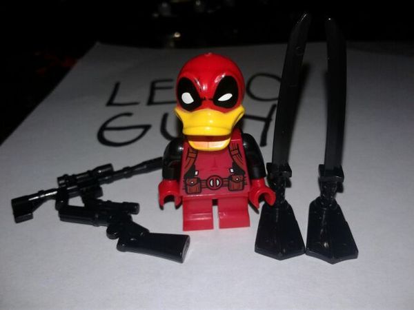 duck deadpool lego