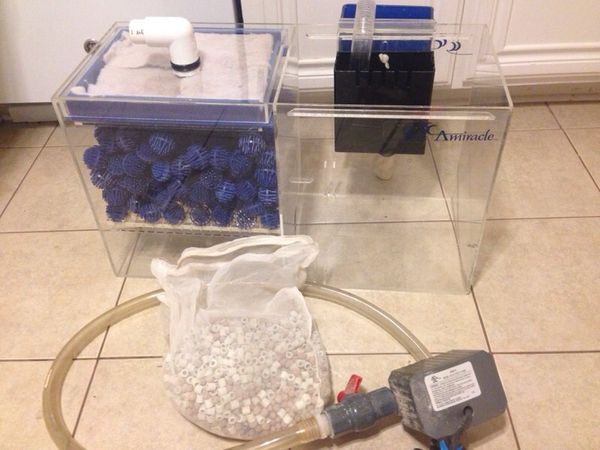 Amiracle wet / dry sump filter for large aquariums fish tank (Pet
