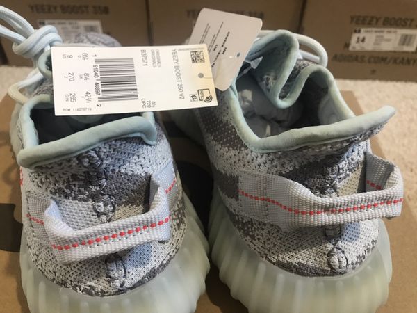 Adidas Yeezy Boost Kanye West 350 V2 Blue Tint Grey Three High
