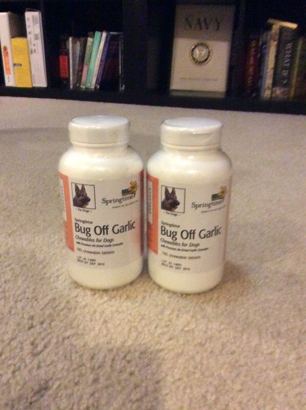 Bug off Garlic Chewable for dogs (Pet Supplies) in Lake Stevens, WA