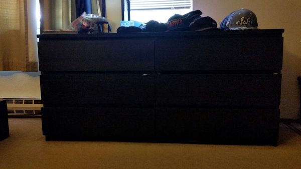 Ikea Kullen 6 Drawer Dresser Black (Household) in Hayward, CA - OfferUp