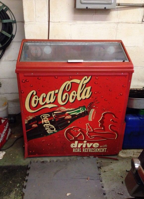 Coca Cola Glass Top Commercial Refrigerator (Appliances) in Audubon, NJ