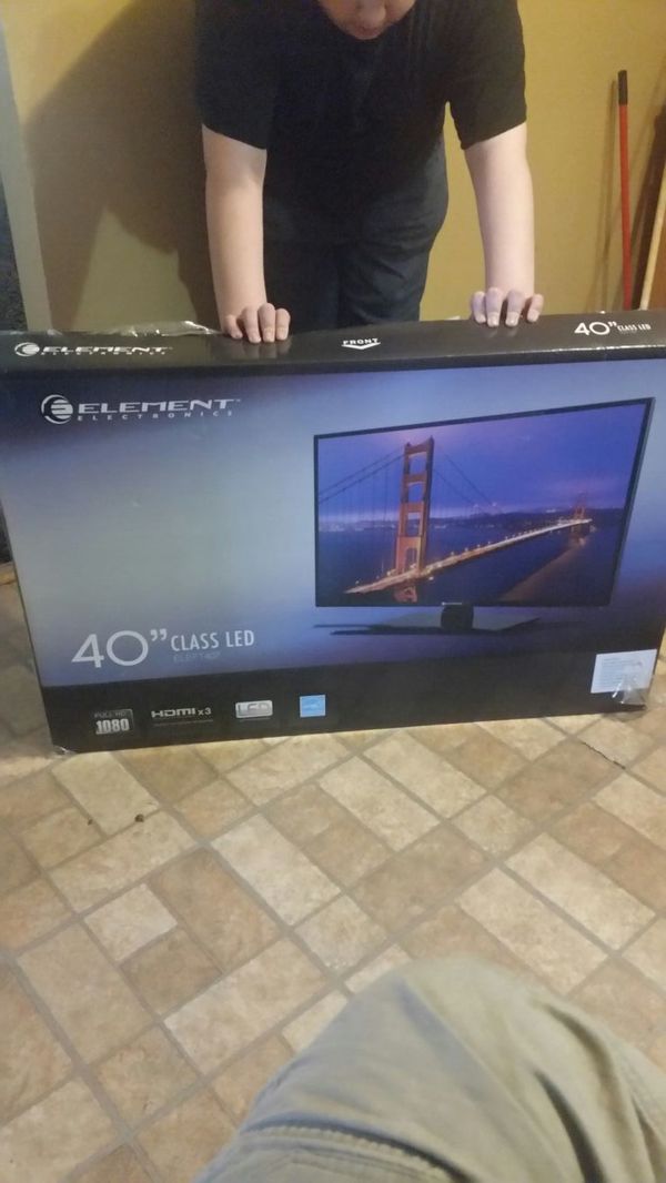 40 INCH ELEMENT HDMI TV BRAND NEW IN BOX (TVs) in Chicago, IL OfferUp