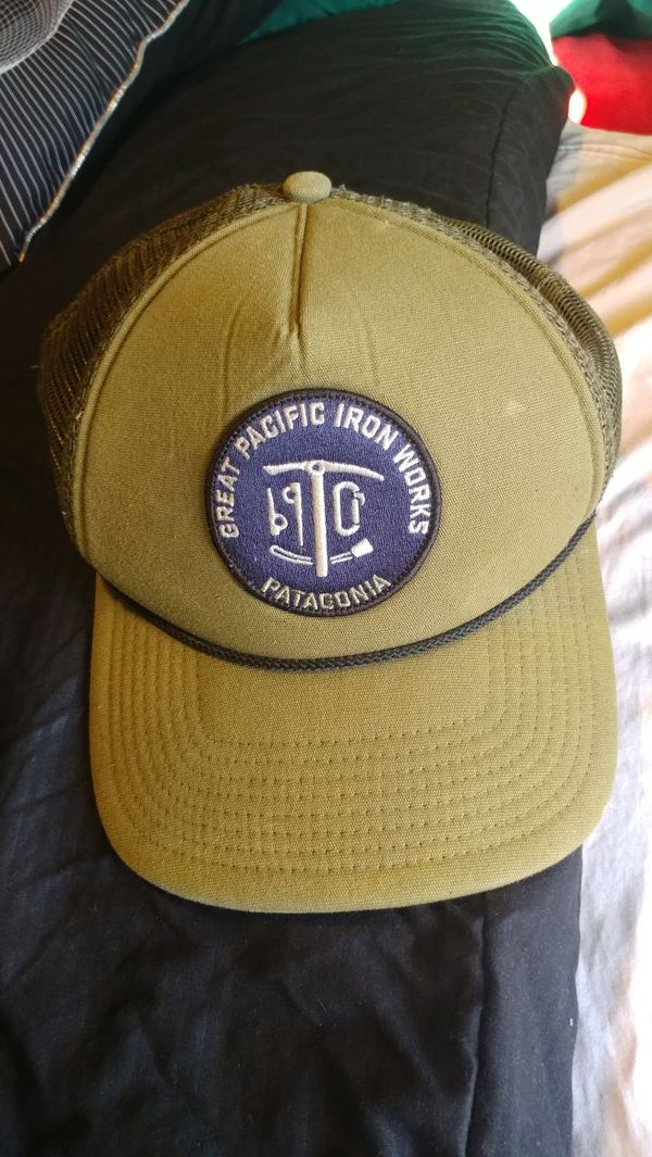 rare patagonia hat great pacific iron works clothing shoes in patagonia iron works hat