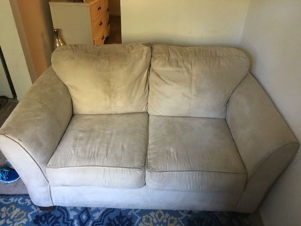 Beige Suede Couch Furniture In Gainesville Fl Offerup