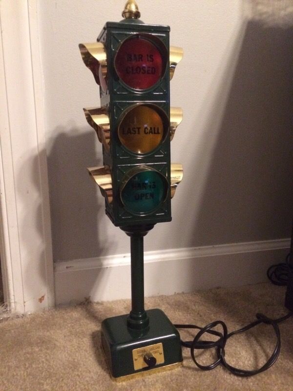 Vintage 60's/70's Traffic light bar lamp. Made in Japan (Antiques) in