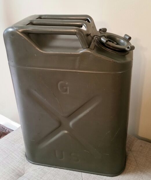 military gas can