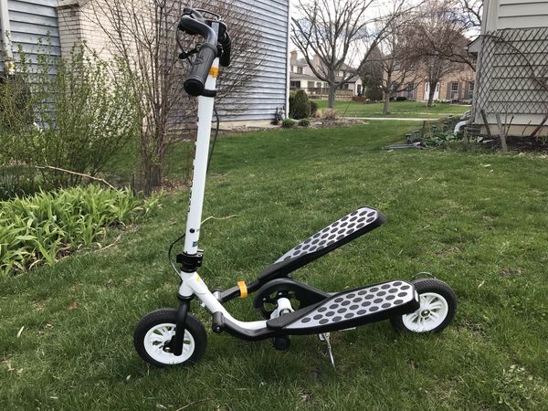 wing flyer elliptical fitness step scooter sports outdoors in wing flyer scooter