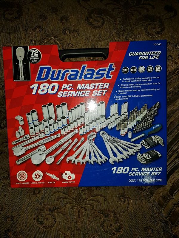 180 pc tool set duralast (Tools & Machinery) in Long Beach, CA