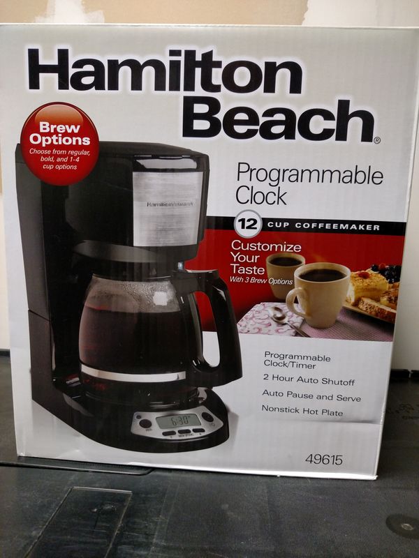 Hamilton Beach Coffee Maker New In Box 15 Hamilton Beach Coffee Maker New In Box 15