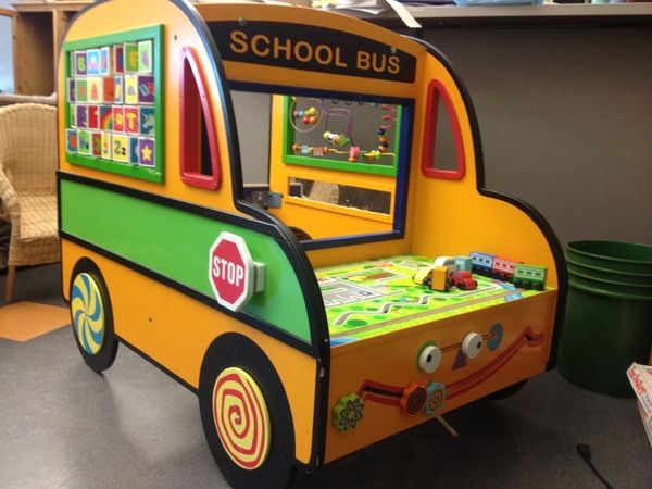 Battat Wooden Activity School Bus - PENDING SALE (Baby & Kids) in ...