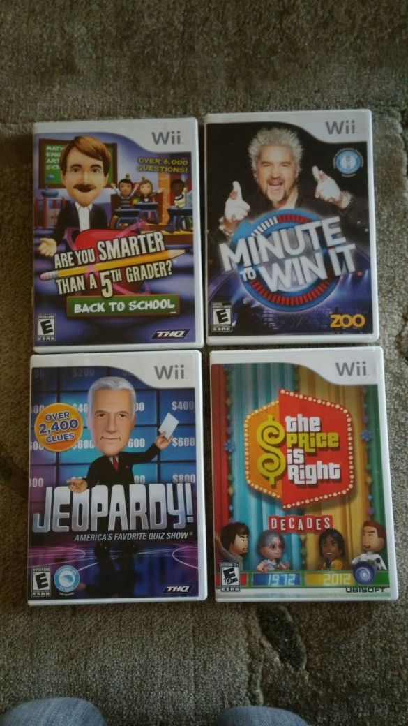 Wii games tv shows (Video Games) in Everett, WA OfferUp