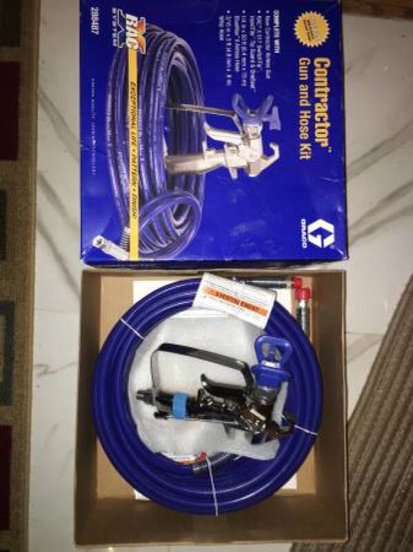NEW Graco 288487 Contractor Gun And Hose Kit RAC X System (Tools