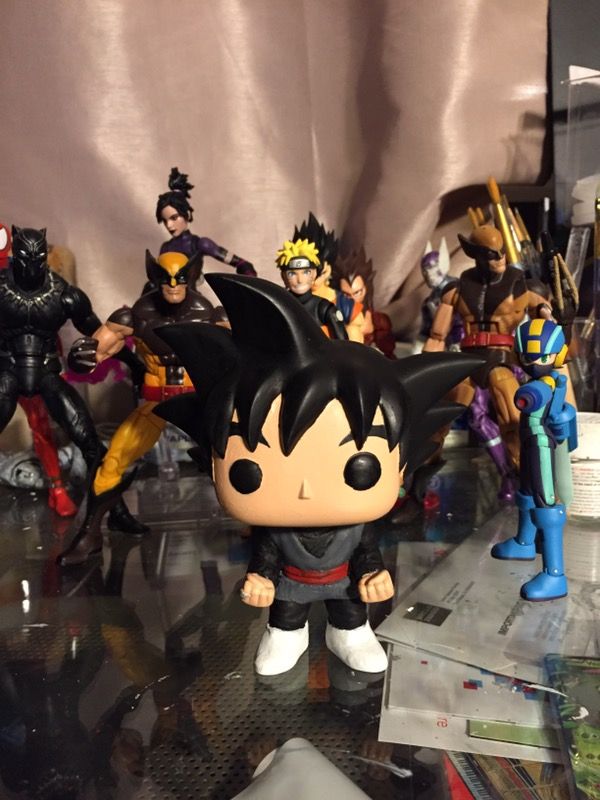 black goku custom funko pop (Collectibles) in Riverside ...