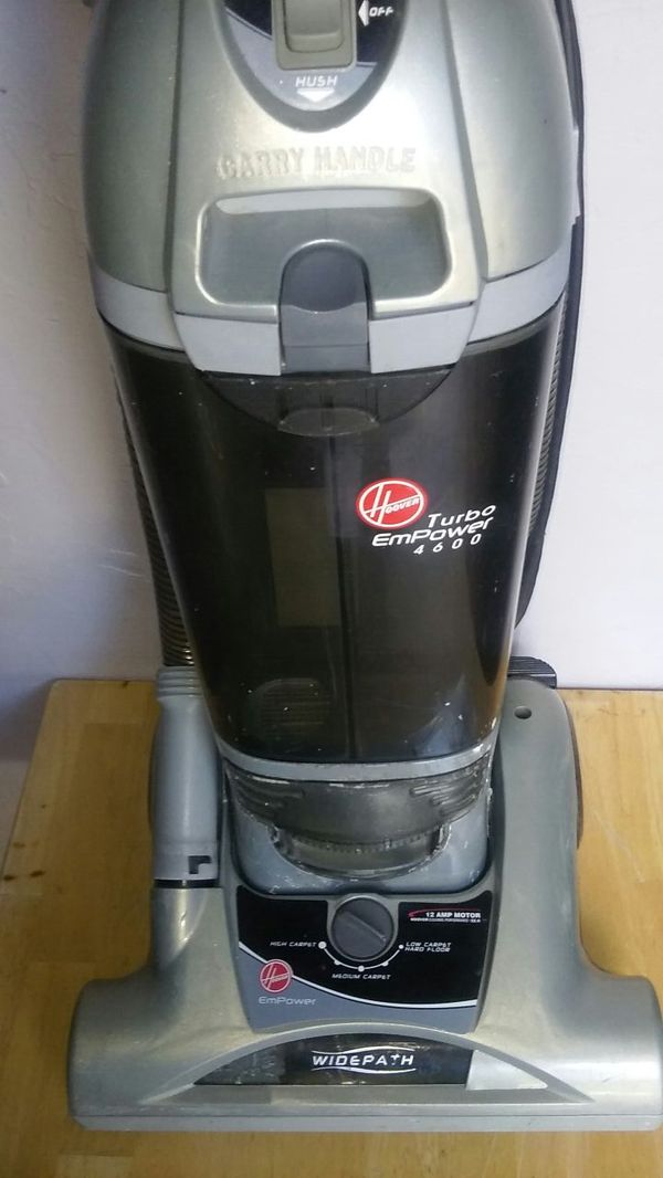 Hoover vacuum turbo empower 4600.....works great only 20. (Household