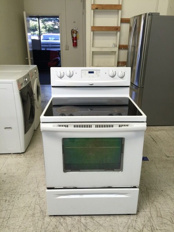 Whirlpool Glass Top Electric Stove (Appliances) in San Jose, CA OfferUp