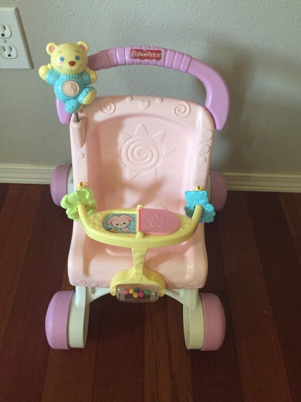 my first pram and doll fisher price