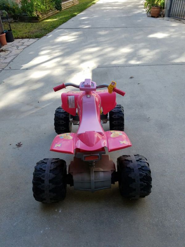 KFX ATV barbie powerwheel (4 wheeler) (Baby & Kids) in San Antonio, TX