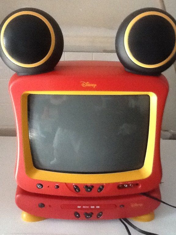 Mickey mouse tv/dvd set with remotes (Electronics) in Puyallup