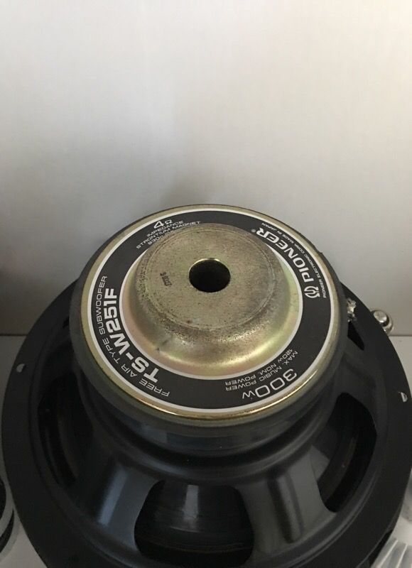 Old school pioneer premier cassette decks ,equalizer, free air ...