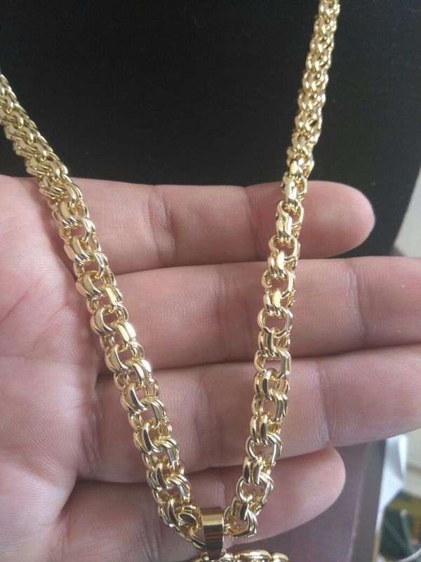 Cadena de Tejido Chino de 14k Oro laminado (Jewelry & Accessories) in Houston, TX