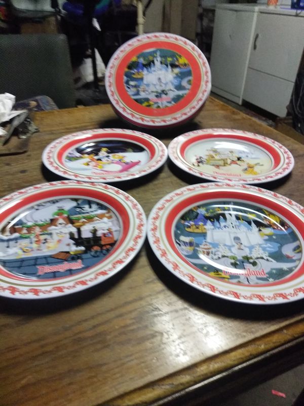 disney tin plate set collectibles in manteca ca offerup
