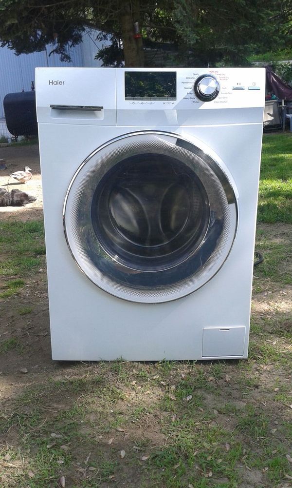 Haier combination front load washer & ventless dryer model 