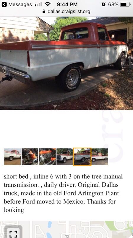 1966 FORD F100 Cars Trucks In Flower Mound TX 1966 FORD F100 Cars Trucks In Flower Mound TX