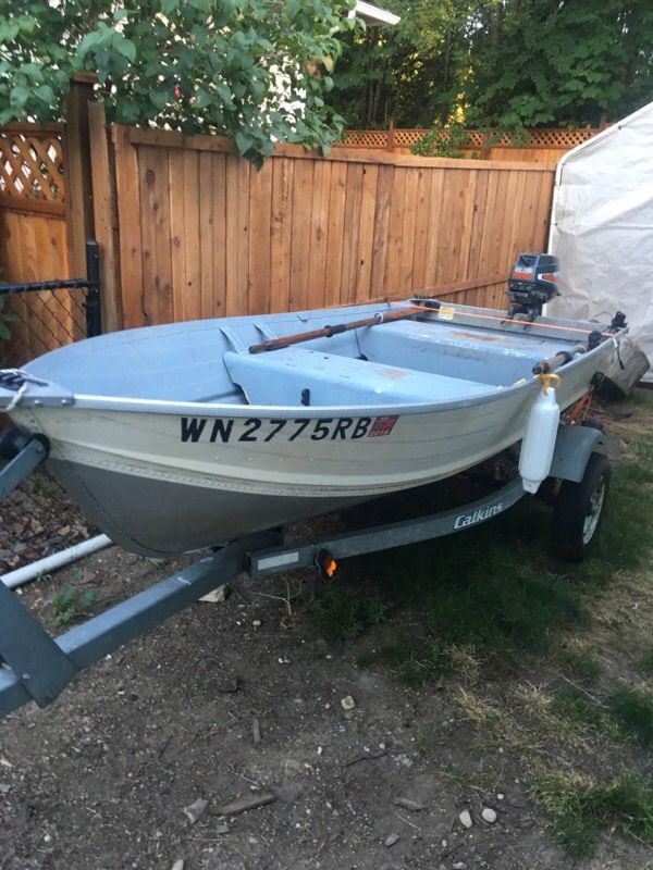 13 foot Alaskan Smoker Craft fishing crabbing boat (Boats & Marine) in