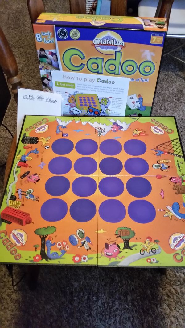 Cadoo Board Game Age 7 And Up Cadoo Board Game Age 7 And Up