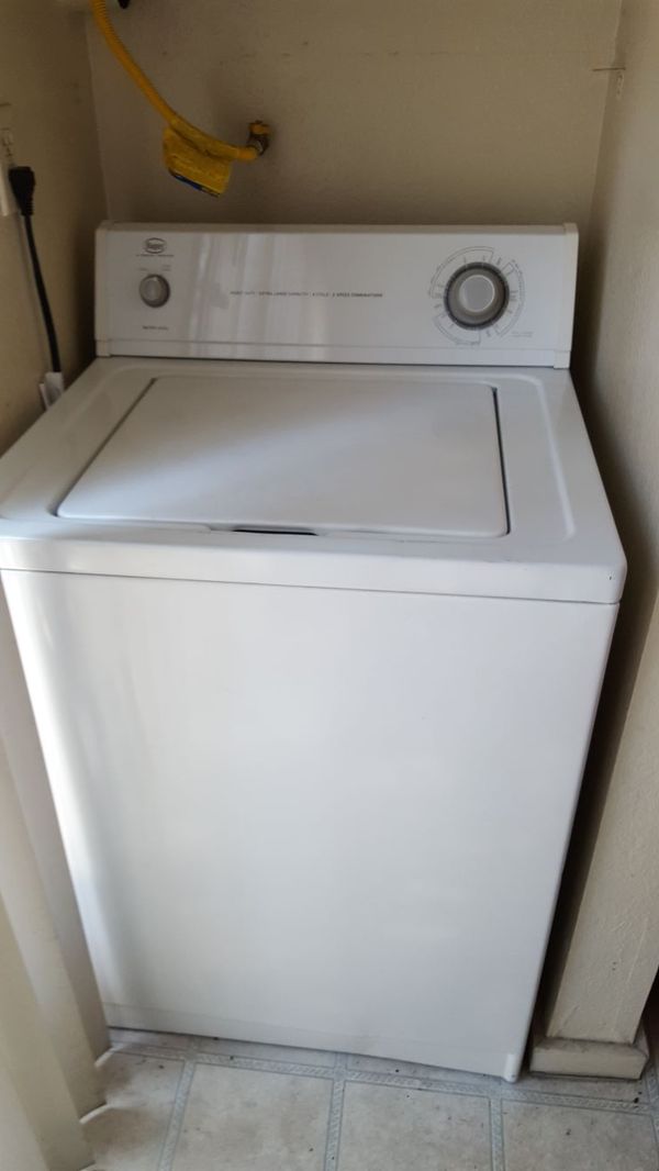 Roper by Whirlpool Corporation heavy duty extra large capacity 4 cycle