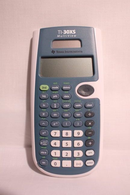 Texas Instruments TI-30XS MultiView Scientific Calculator GED ...