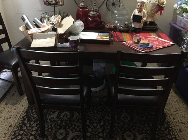 Dining Room Set 4 Chairs And A Bench Seats 6 Furniture In Kansas City MO Dining Room Set 4 Chairs And A Bench Seats 6 Furniture In Kansas City MO