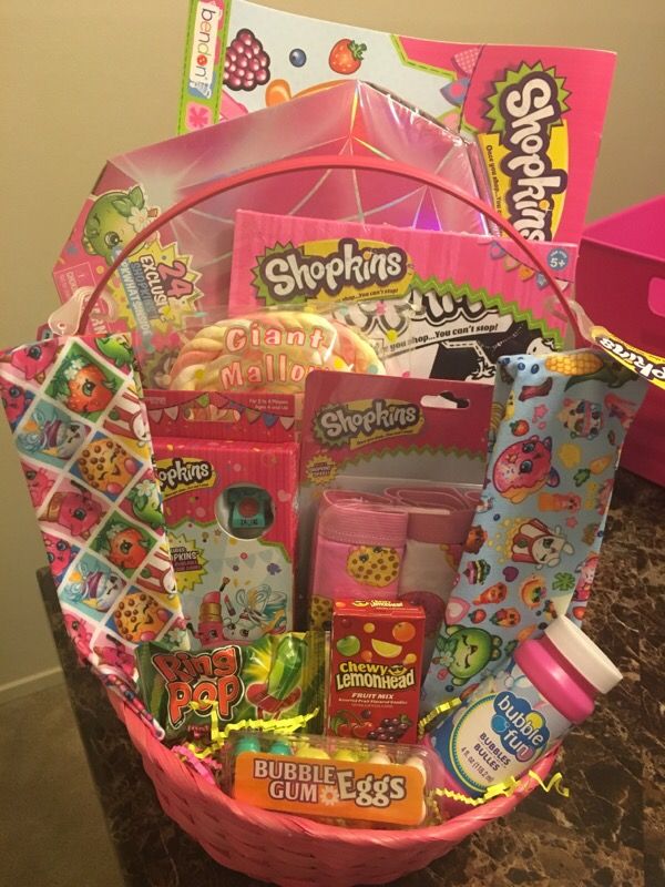 SHOPKINS EASTER BASKET (Games & Toys) in Hayward, CA