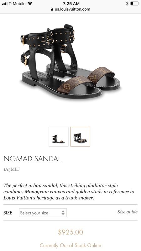 Louis Vuitton “NOMAD” Sandals (PRE-ORDER) NOW (Clothing & Shoes) in Houston, TX - OfferUp