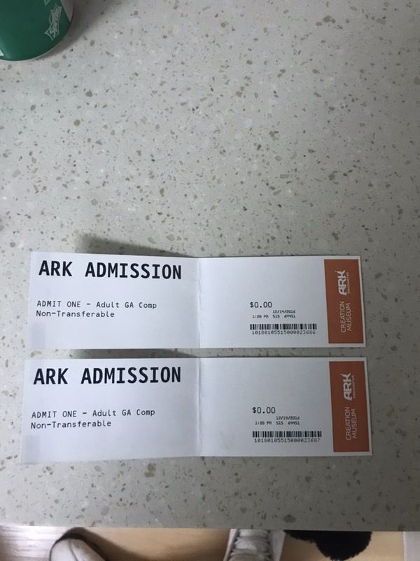 ark encounter tickets (Tickets) in Corinth, KY