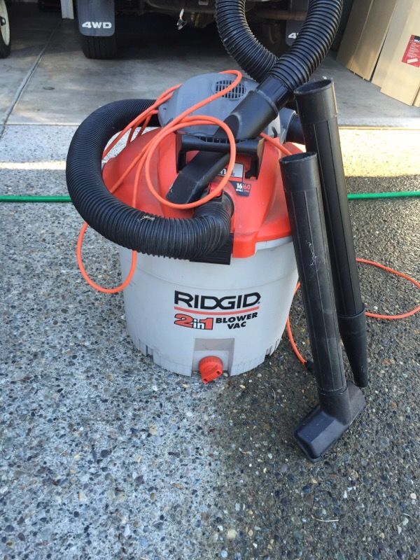 Rigid 2 in 1 Blower Shop Vac Vaccuum (General) in Kent, WA OfferUp