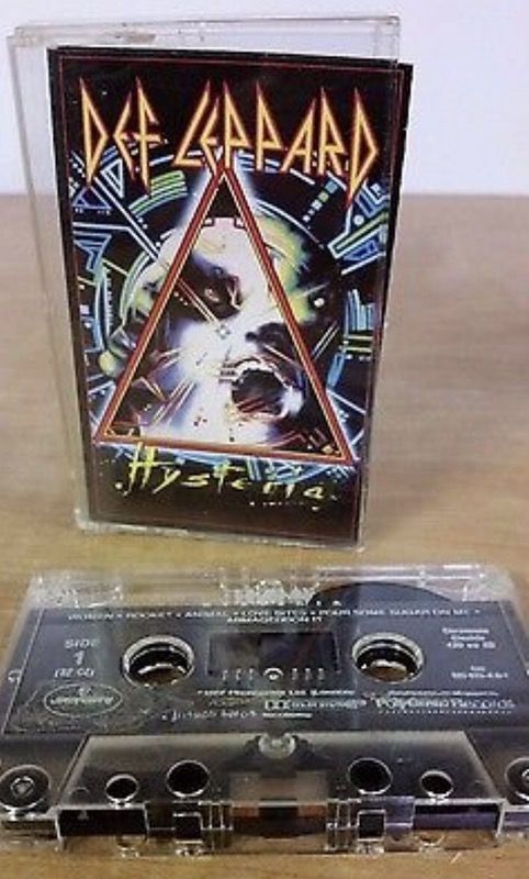 Def Leppard Hysteria Cassette Tape (Collectibles) in Levittown, NY ...