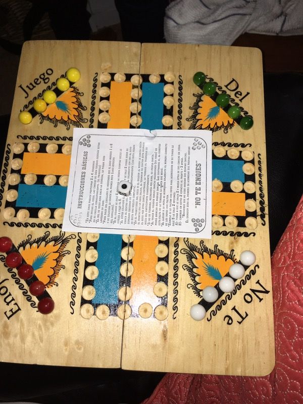 Rare Mexican Board Game No Te Enojes Rare Mexican Board Game No Te Enojes