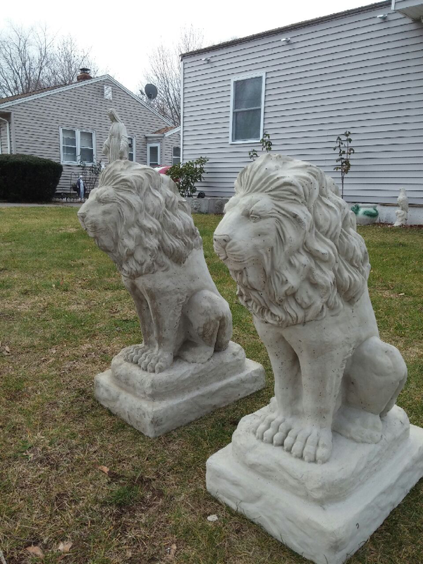 Concrete lions (Home & Garden) in Hamden, CT